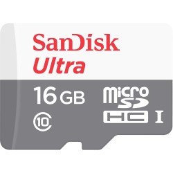 MICRO SD SANDISK 16GB CLASS 10 48MB/S
